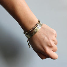 Load image into Gallery viewer, Tibetan Buddhist Mantra Brass Bangle 【New Units】