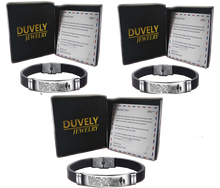 Load image into Gallery viewer, From Mom to Son - Steel & Silicone Bracelets